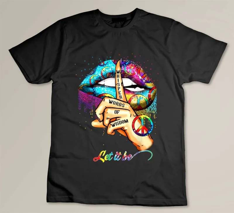 Black Whisper words of wisdom let peace signal let it be