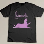 Womens Peace Llamaste Yoga Design For Yoga Lovers T-shirt