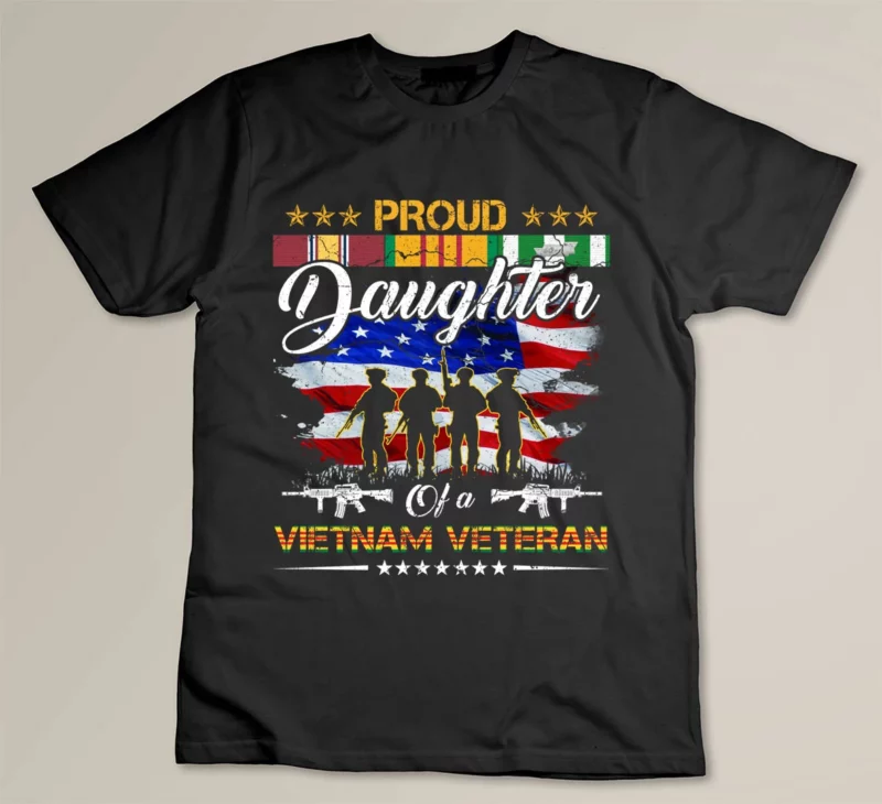 Black Womens Proud Daughter Of A Vietnam Veteran