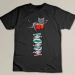 Yoga Cats Balancing Pose Funny Yogic Hobby Cat Lovers Gift T-shirt