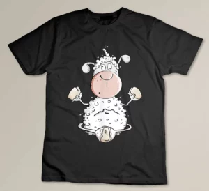 Yoga Sheep For Sheep And Yoga Lover T-shirt
