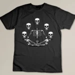 Yoga Skeleton for a Yoga Fan Skeleton Yoga Lover Halloween T-shirt