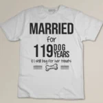 17 Year Anniversary Gift, 17th Wedding Anniversary, For Him Custom T-shirt