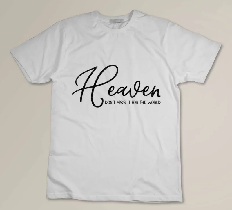 White Heaven Dont Miss It For the World Religious Christian