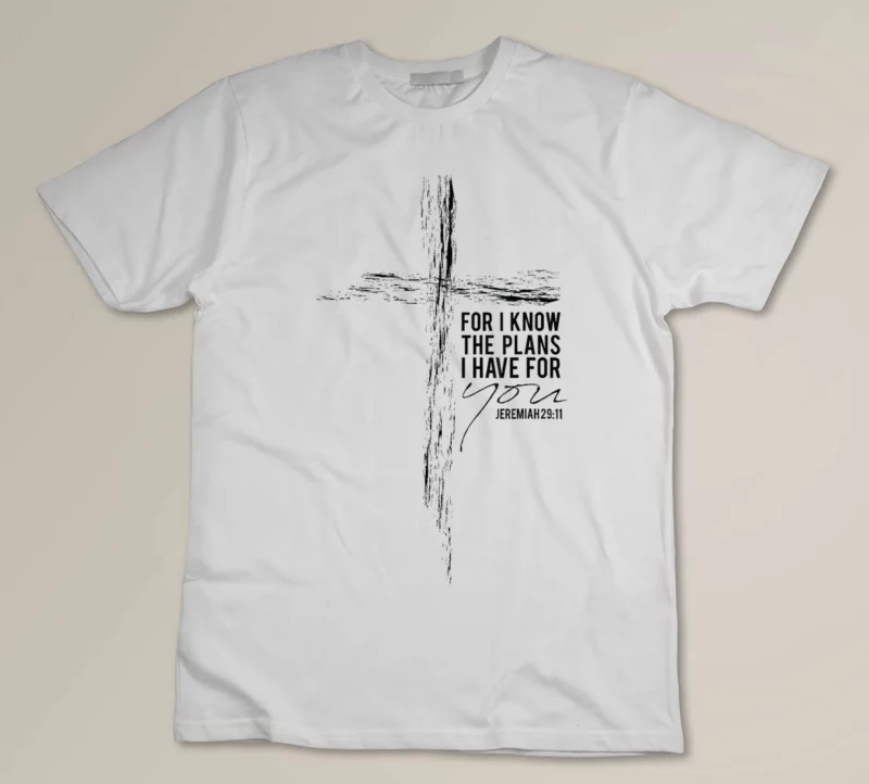 White Jeremiah 29 11 Gifts Christian Cross Men Women Husband Wife