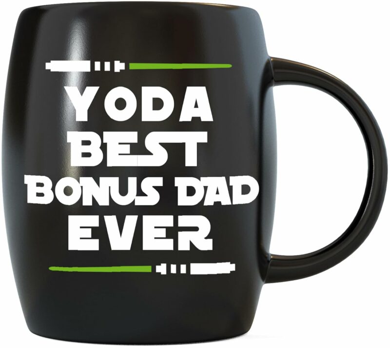 16oz Yo The Best Bonus Dad Ever for Awesome Step Dad Stepfather from Wife Stepson Stepdaughter Gifts for Dads Christmas Father's Day Gift for Stepdad Funny Gag Gift Coffee Mug...