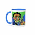 3dRose Salvador Dali Abstract Mug, 11 oz, Multicolor