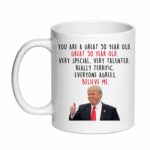50th Coffee Mugs - 50th Birthday Gifts for Men - Novelty Best 50 Year Old Birthday Gag Gift Ideas for Dad, Brothers, Friends, Coworker, BFF, Husband, Him (50)