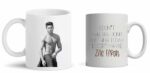 BALOR Zac Efron- I Don't Feel Like Doing Anything Today... Except Maybe Zac Efron- Funny Coffee Mug Gift for Family, Friend, or Coworker (white, 11oz)