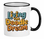 Casitika Golden Doodle Gifts. 11oz Cute Goldendoodle Coffee Mug. Cup for Doodle Moms & Dads, Fun Goldendoodle Decor & Gifts for Owners. (Dream)