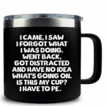 Cessfle I Came I Saw I Forgot Coffee Mug, 20oz Coffee Mug Gifts, I Came I Saw I Forgot Cup Funny Senior Citizens Gifts for Old People, Funny Mug Gifts for Grandpa Gifts,...