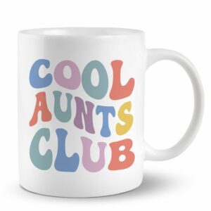 Christmas Birthday Gifts For Aunt From Niece Nephew, Cool Gifts For Aunt Coffee Mug Ceramic, Aunt Auntie Birthday Gifts, Promoted To Aunt Mug Cup Tea Cup 11oz