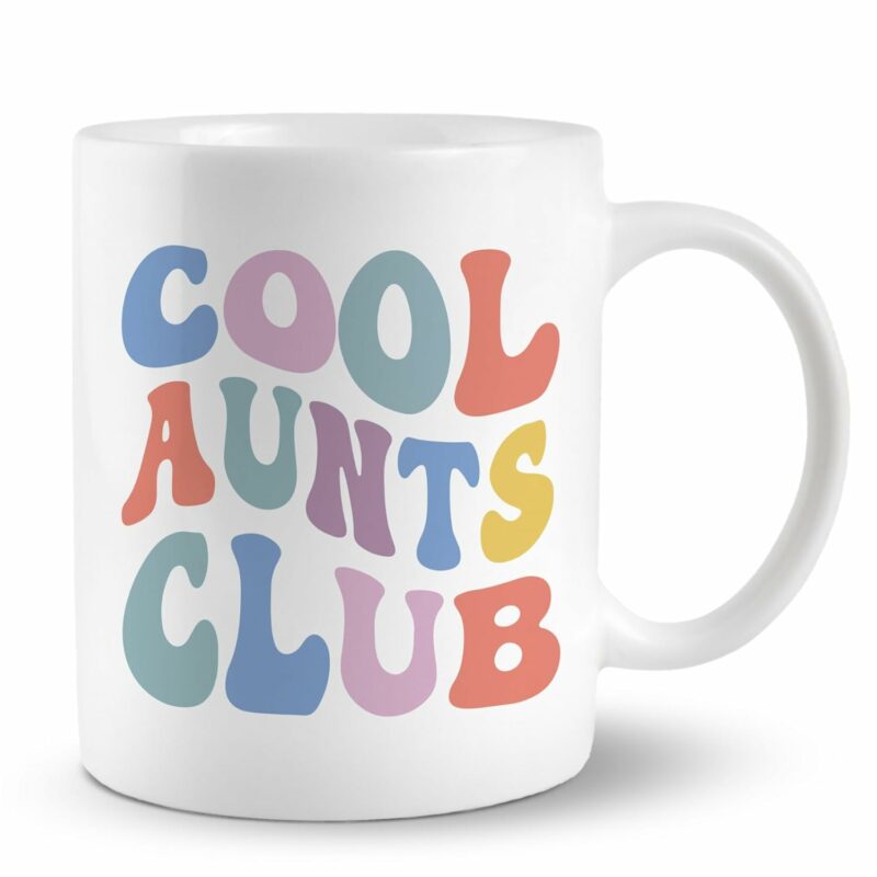 Christmas Birthday Gifts For Aunt From Niece Nephew, Cool Gifts For Aunt Coffee Mug Ceramic, Aunt Auntie Birthday Gifts, Promoted To Aunt Mug Cup Tea Cup 11oz