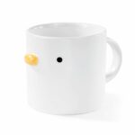 Coffee Mug 14oz Handcrafted Ceramic Duck Shaped Cute mugs with Artisanal Glaze,Funny Mugs,Gift for Coffee Lovers and Collectors