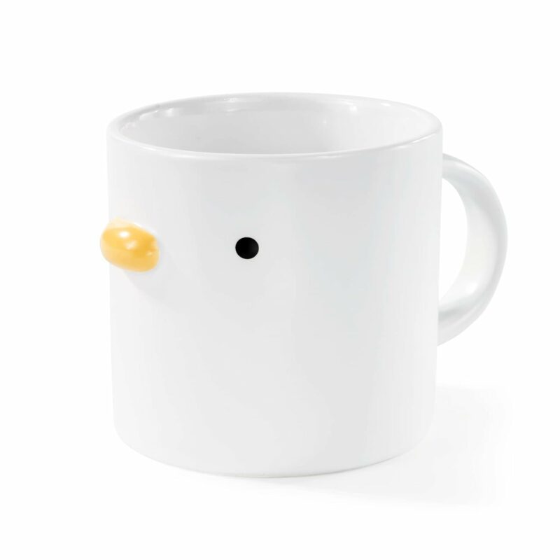 Coffee Mug 14oz Handcrafted Ceramic Duck Shaped Cute mugs with Artisanal Glaze,Funny Mugs,Gift for Coffee Lovers and Collectors