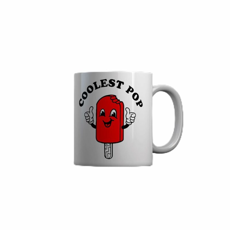 Crazy Dog T-Shirts Coolest Pop Mug Funny Fathers Day Gift Cold Sweet Popsicle Novelty Cup-11oz