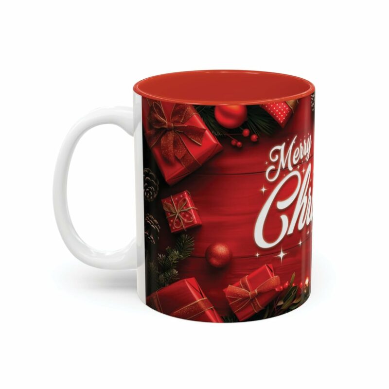 Custom Christmas Ceramic Coffe Mug Winter Cup Perfect Holiday Gifts for Family, Friends, Party and Home Decor - 11oz or 15oz (02 - Christmas Gift, 11oz)