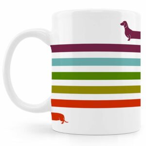 Dachshund Gifts Coffee Mug,Dog Lover Gifts,Dachshund Mugs,Birthday Christmas Gifts for Woman,Gifts for Dachshund Lover Coffee Mug 11Oz