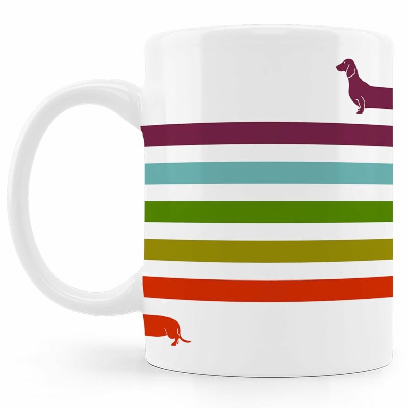 Dachshund Gifts Coffee Mug,Dog Lover Gifts,Dachshund Mugs,Birthday Christmas Gifts for Woman,Gifts for Dachshund Lover Coffee Mug 11Oz