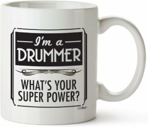Father Day Gifts for Drummers Women Men Boyfriend Girlfriend Birthday Unique Best Cheap Funny Perfect Mug Drummers Girl Prime Gift Bag Mens Ideas Cool Dad Novelty Boyfriend Man...