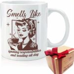 Funny Bookish Mug Gifts for Book Lover Reader, Bookworm, Reader Mug Gifts for Women, Graduation Gift for Book Lover, Funny Gift for Bestie Best Friend