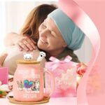 Funny Cancer Cat Mug Cancer Care Gifts For Women Get Well Gifts for Women After Surgery Breast Cancer Gifts for Woman Cute Cat Tea Cup Thinking of You Gifts for Women Feel...