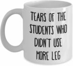 Funny Riding Instructor Gift - Equestrian Sports Coffee Mug with More Leg Horse Sayings & Barn Life Theme