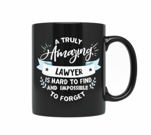 Gifts and LOLs - Thank you Gift for Lawyer - Appreciation Gift Mug for Men, Women for: Birthday, Retirement, Graduation - Lawyer Mug for Male or Female