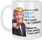 Great Person 11 oz Mug Funny Gift for Dad from Daughter, Son - Dad Gifts - Birthday Gifts for Dad - Dad Birthday Gift Ideas - Cool Gifts for Dad - Present for Dad