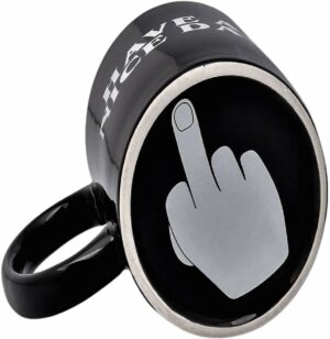 Have a Nice Day Middle Finger 11oz | Funny Coffee Mugs | Unique Novelty Coffee Mugs for Men | Funny Coffee Mugs for Women