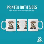 I Just Need Coffee And My Crochet Funny Crocheter Gifts For Grandma Mom From Daughter Granddaughter Son Grandson Coffee Lover Knitting Crocheting Novelty Drinkware Ceramic Mug...