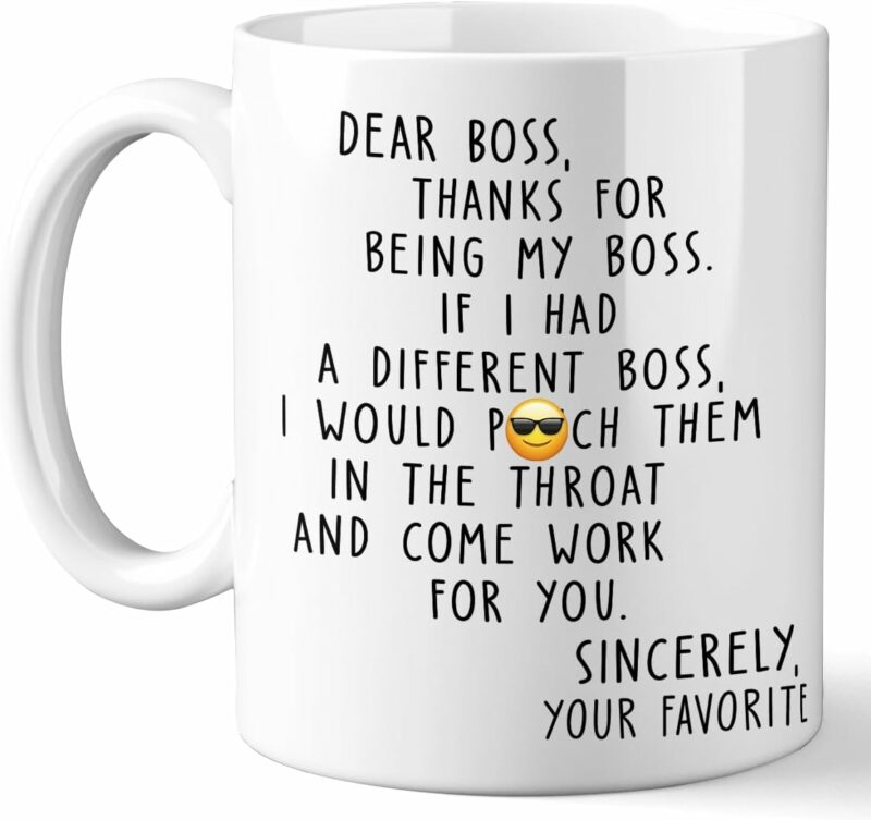 If I Had A Different Boss Thanks For Being My Boss Mug, Mothers Day Birthday Gifts For Work Friends, Funny Boss Gifts, Boss Lady Mug, Best Boss Mug, Best Boss Gifts For Men,...