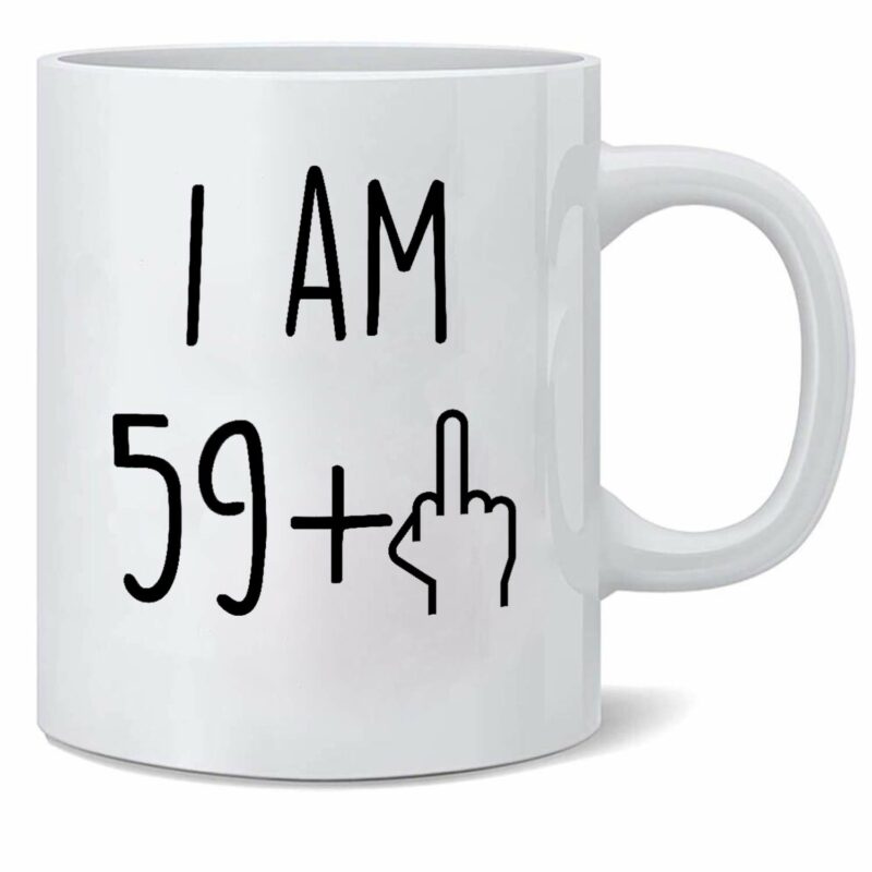 Kwieema Funny 1963 60th Birthday Mugs Ideas for Men and Women Best Novelty Ceramic Coffee Mugs Anniversary Tea Cup for Him, Her, Husband or Wife - 60 Year Old Mug for Mom, Dad...