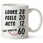 LiliWair 1965 60th Birthday Gifts Men Women | Birthday Gift for Man Woman Turning 60 | Funny 60 th Party Supplies Decorations Ideas | Sixty Year Old Bday Coffee Mug | 60 Years...