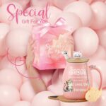 Mothers Day Gifts for Mom from Daughter Son Cute Coffee Mug Mother Birthday Gifts For Mom Best Mom Gifts Presents for Mom Christmas Gifts For Mom Stocking Stuffers Kawaii Funny...