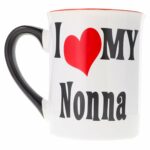 Nonna Mug, Nana Gifts, Nana Mug, Ceramic I Love My Nonna Nana Coffee Mug for Grandma, Papa, Nana to Be Gifts for Women & Birthday Gifts for Women, Christmas Gifts for Nonna,...