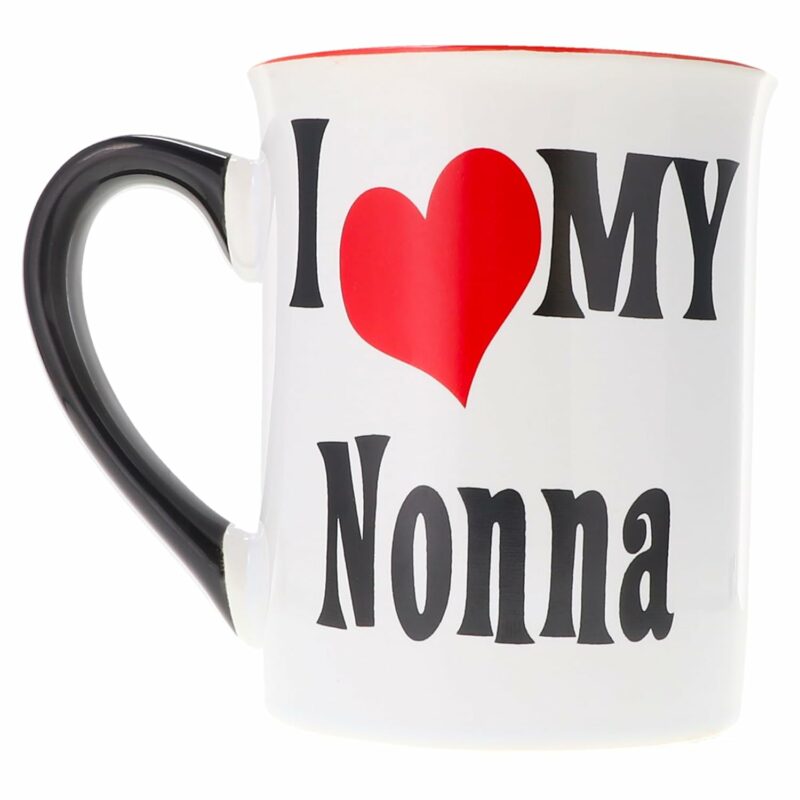 Nonna Mug, Nana Gifts, Nana Mug, Ceramic I Love My Nonna Nana Coffee Mug for Grandma, Papa, Nana to Be Gifts for Women & Birthday Gifts for Women, Christmas Gifts for Nonna,...