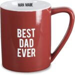 Pavilion Gift Company Best Dad Ceramic Mug, 18 oz, Multicolor