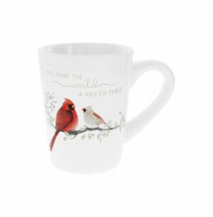 Pavilion - You Make The World A Kinder Place 13 oz 385 mL Coffee Mug Tea Cup Cardinal Memorial Bereavement In Memory Gift Condolences Loss Of Loved One Present