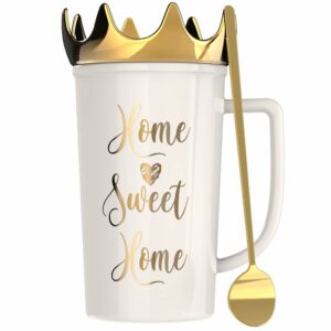 PeraBella House Warming Gifts New Home - Best Housewarming Gifts, Housewarming Gifts for New House, Home Essentials for New Home Gift Ideas, Home Sweet Home Coffee Mug,...