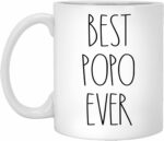 Popo Mug - Best Popo Ever Coffee Mug - Gifts for Christmas - Birthday Gifts - Gift Cup For Popo - Family Coffee Mug For Birthday Present For The Best Popo Coffee Cup 11oz