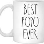Popo Mug - Best Popo Ever Coffee Mug - Gifts for Christmas - Birthday Gifts - Gift Cup For Popo - Family Coffee Mug For Birthday Present For The Best Popo Coffee Cup 11oz