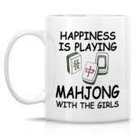 Retreez Funny Mahjong Lover Mug - 11 Oz Ceramic Coffee or Tea Cup - Humorous Sarcastic Gift for Mahjong Enthusiast, Chinese Mahjong Lover And Mahjong Player - Birthday, Holiday...