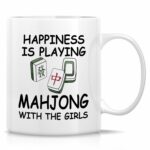 Retreez Funny Mahjong Lover Mug - 11 Oz Ceramic Coffee or Tea Cup - Humorous Sarcastic Gift for Mahjong Enthusiast, Chinese Mahjong Lover And Mahjong Player - Birthday, Holiday...