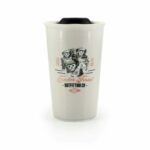 Se7en20 Star Wars Ewok Ceramic Mug With Lid | Endor Forest Outfitting Co. | 12 Ounces