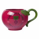 Silver Buffalo The Office Schrute Farms Rustic Ceramic 3D Sculpted Mug, 20 Ounces
