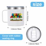 Super Mommio Mug 14oz, Gifts for Mom, Stainless Steel Coffee Mug for Mom, Mom Birthday Gifts from Daughter Son, Mother's Day Gifts, Christmas Gifts, Best Mom Ever Gifts