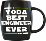 The Best Engineer Ever Novelty Mug Engineering Gifts for Student New Licensed Passer Grad Gift Mechanical Civil Science Math Gift for Men Women Christmas Graduation 16oz