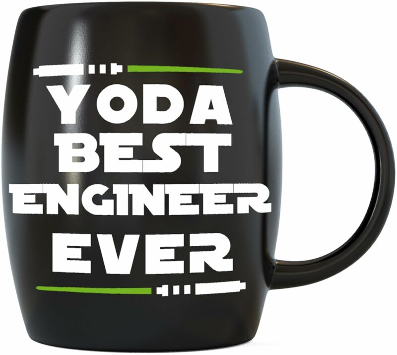 The Best Engineer Ever Novelty Mug Engineering Gifts for Student New Licensed Passer Grad Gift Mechanical Civil Science Math Gift for Men Women Christmas Graduation 16oz