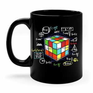 The Next Melting Cube Speed Cubing Math Vintage Puzzle Youth Gifts Coffee Mug (11 oz, Black)